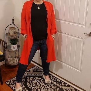 Rachel Zoe overcoat blazer cardigan size XL